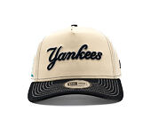 Kappe New Era - MLB City Icon 9FORTY A-Frame - NY Yankees - Cream / Navy