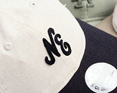 Damen Kappe New Era - Branded Linen 9TWENTY - Stone / Navy
