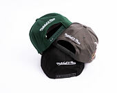 Kappe Mitchell & Ness  - NBA Born To Win - Pro Pinch Snapback - Chicago Bulls - Black