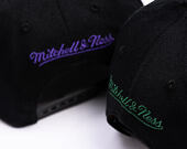 Kappe Mitchell & Ness  - NBA Classic Red Snapback Custom Patch - Milwaukee Bucks - Black