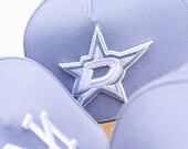 Kappe Mitchell & Ness  - NHL Frosted Peak - Pro Pinch Snapback - Dallas Stars - Blue/Green