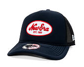 Kappe New Era - Branded Oval Foam Patch 9FORTY A-Frame Trucker - Navy