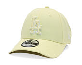 Kappe New Era - MLB Team Outline 9FORTY - LA Dodgers - Yellow / White