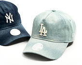 Damen Kappe New Era - MLB Denim 9TWENTY A-Frame - LA Dodgers - Pastel Blue