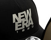 Kappe New Era - Branded Reflective 9FORTY M-CROWN A-Frame Trucker - Black