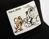 Kappe casquette PREMIUM CAPSLAB TOM & JERRY,  effet bambo finitions premium
