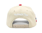 Kappe Mitchell & Ness - NBA - First Letter - Chicago Bulls - Sand/Blue