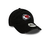 Kappe New Era - NFL Wash & Distressed 9TWENTY - Kansas City Chiefs - Black