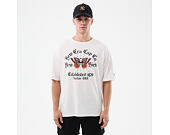 T-Shirt New Era - Branded Oversized Graphic Tee - White