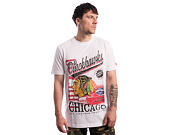 T-Shirt New Era - NHL US Edit - Chicago Blackhawks - White