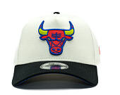 Kappe New Era - NBA Thermal Vision 9FORTY A-Frame - Chicago Bulls - Chrome White