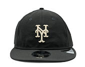 Kappe New Era - MLB Nylon Ripstop 9FIFTY Retro Crown - NY Mets - Black