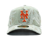 Kappe New Era - MLB Three Looms "Leafy Palm" 59FORTY A-Frame - NY Mets - Stone