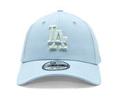 Kappe New Era - MLB League Essential 9FORTY - LA Dodgers - Sky Blue / Yellow