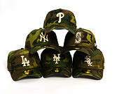 Kappe New Era - MLB Ripstop Camo 59FORTY - Philadelphia Phillies - Woodland Camo