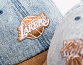 Kappe Mitchell & Ness - Den Suede Strapback - NBA - Los Angeles Lakers - Blue