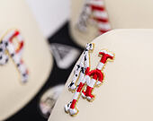Kappe New Era - MLB "American Flag" 9FIFTY - NY Mets - Chrome White