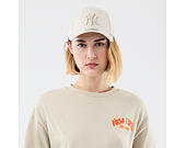 T-Shirt New Era - Branded Food Character Oversized Tee - Stone