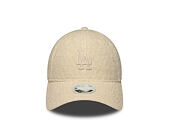Damen Kappe New Era - MLB Winter Borg Teddy 9FORTY M-CROWN - LA Dodgers - Cream