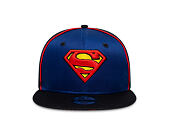 Kinder Kappe New Era - DC Piping 9FIFTY - Superman - Royal / Navy