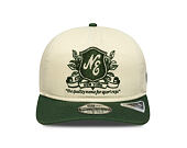 Kappe New Era - Branded Washed Graphic 19TWENTY - Cream / Cilantro Green