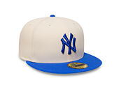 Kappe New Era - MLB Essential 59FIFTY - NY Yankees - Cream / Blue