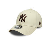 Kappe New Era - MLB 9FORTY M-CROWN - NY Yankees - Stone / Deep Auburn