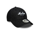 Kappe New Era - Branded Denim 9FORTY - Black