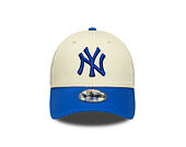 Kinder Kappe New Era - MLB Essential 9FORTY - NY Yankees - Cream / Blue