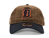 Kappe New Era × Three Looms - Chestnut Pinstripe 9TWENTY A-Frame - Detroit Tigers