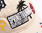 Kappe New Era - MLB Grapefruit League Scatter 9TWENTY - Grapefruit League Logo - Stone