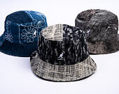 Hut Kangol - TRENDS PACK - Denim Mashup Bucket - Black Topstitch