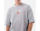 T-Shirt New Era - MLB Waffle Box Tee - NY Mets - Grey