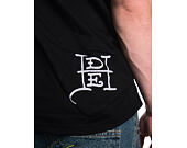 T-Shirt Ed Hardy - Mens Double-Panther Tshirt - Black