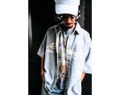 Hemd Ed Hardy - Mens Eagle And Stars Relaxed Denim Shirt - Bleach