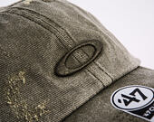 Kappe Oakley - ‘47 Reserve Distressed Cap - Deep Olive