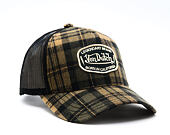 Kappe Von Dutch - Baseball - Checkered Patch - Brown