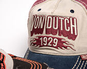 Kappe Von Dutch - Baseball - Embroidery - Red / Navy