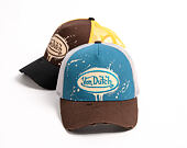 Kappe Von Dutch - Baseball - Print & Embroidery - Light Blue / Brown