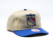 Kappe Mitchell & Ness - NHL Retro Roots Deadstock Vntg - New York Rangers - Cream