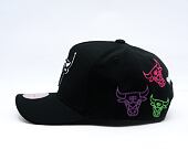 Kappe Mitchell & Ness - NBA 404 Club Neon Pro Snapback - Chicago Bulls - Black