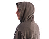 Pullover Champion - Washed Black Hoodie Full Zip Sweatshirt