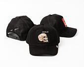 Kappe Goorin - Suede Cancelled Skull Trucker - Black