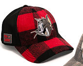 Kappe Capslab - Tom & Jerry Trucker - Tom Grin Buffalo Check - Red / Black