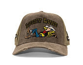 Kappe Capslab - Lucky Luke A-Frame - Bullet Holes Distressed - Olive