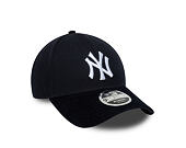 Kappe New Era - MLB Cord Visor 9FORTY M-CROWN - NY Yankees - Navy