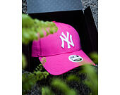 Damen Kappe New Era - MLB Essential 9FORTY - NY Yankees - Pink / White