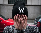 Mütze State of WOW ALPHABET - Whiskey Black