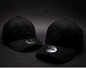 Kappe New Era - MLB Essential 39THIRTY - LA Dodgers - Black