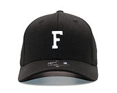 Kappe State of WOW ALPHABET - Foxtrot Baseball Cap Crown 2 Black/White Strapback